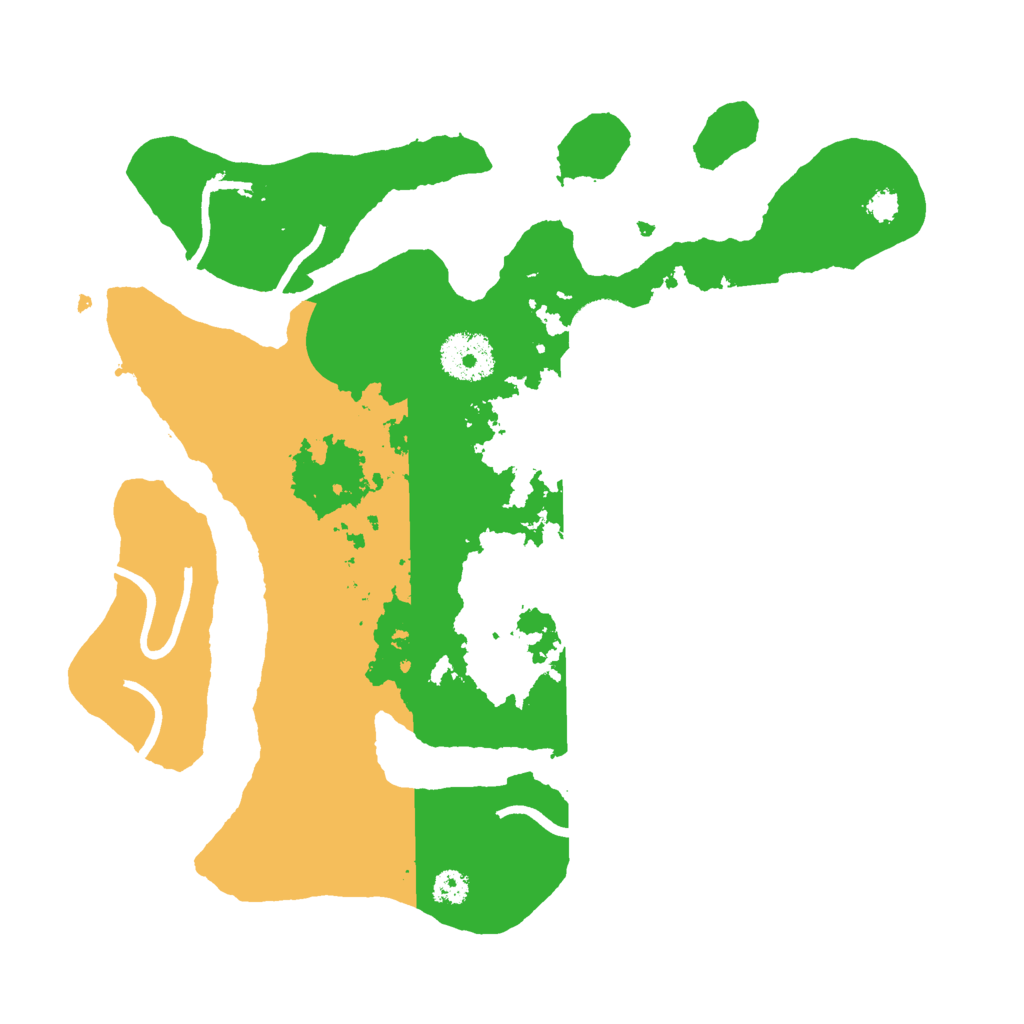 Biome Rust Map: Procedural Map, Size: 3000, Seed: 1643334253