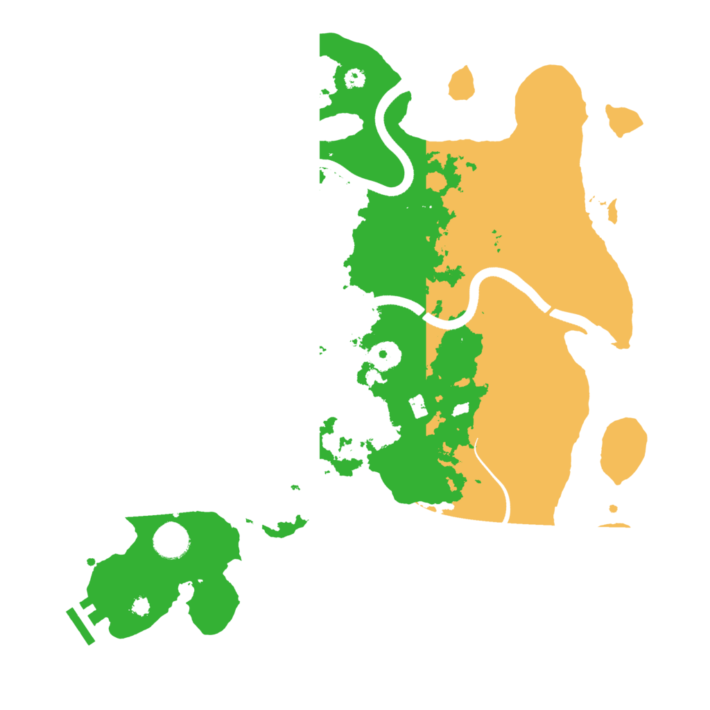 Biome Rust Map: Procedural Map, Size: 3500, Seed: 1318861378