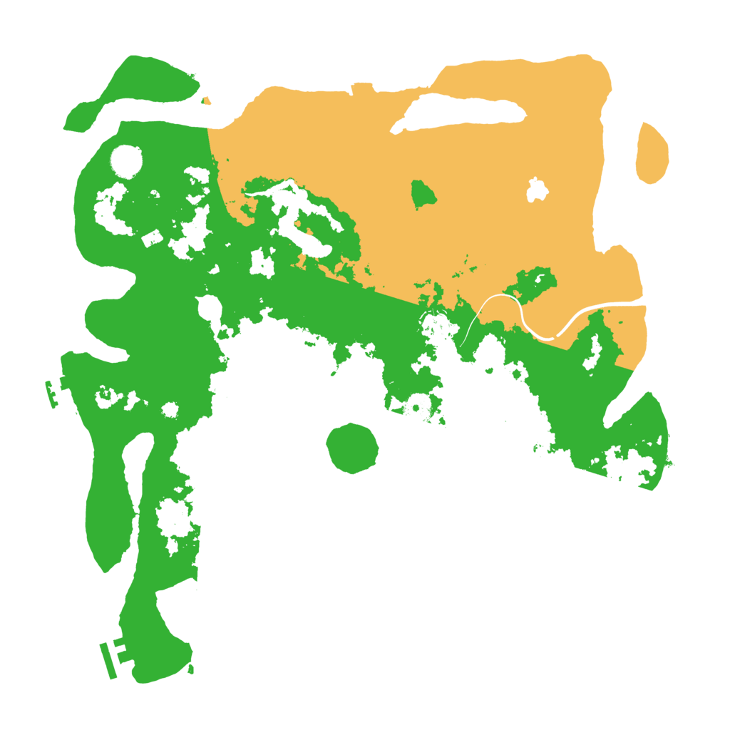 Biome Rust Map: Procedural Map, Size: 4000, Seed: 947240