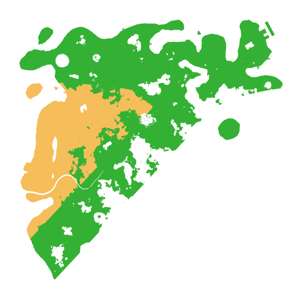 Biome Rust Map: Procedural Map, Size: 4000, Seed: 78845