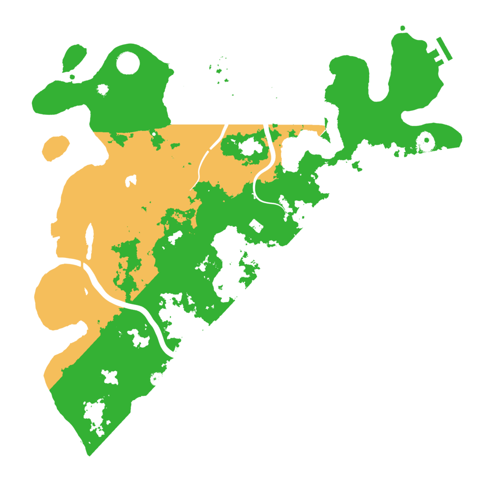 Biome Rust Map: Procedural Map, Size: 4000, Seed: 78845