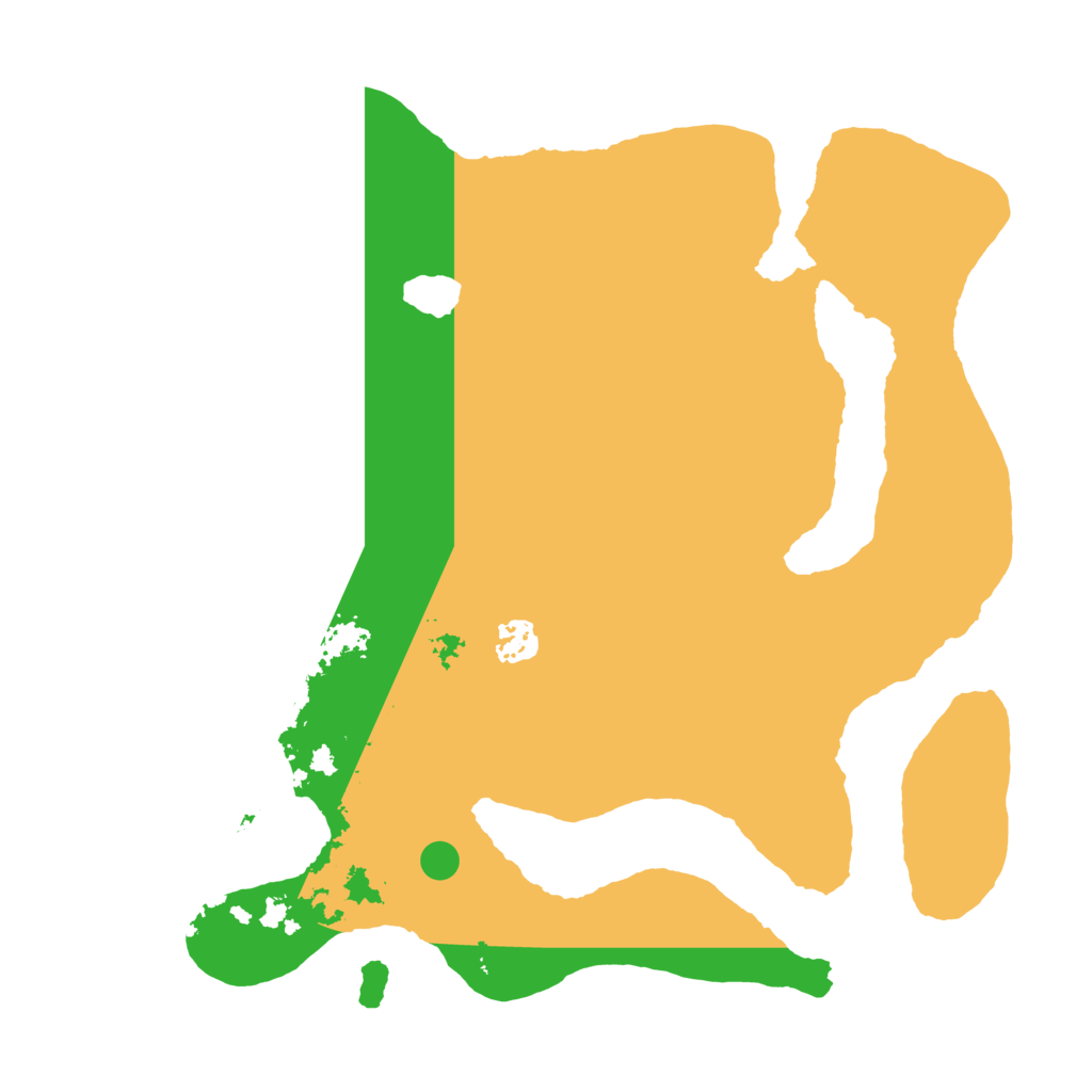 Biome Rust Map: Barren, Size: 3700, Seed: 233916488