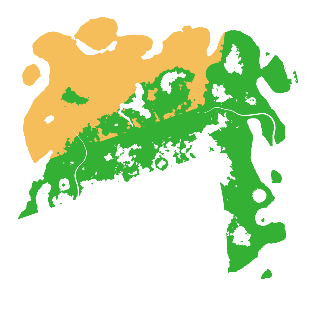 Biome Rust Map: Procedural Map, Size: 4000, Seed: 1537721041