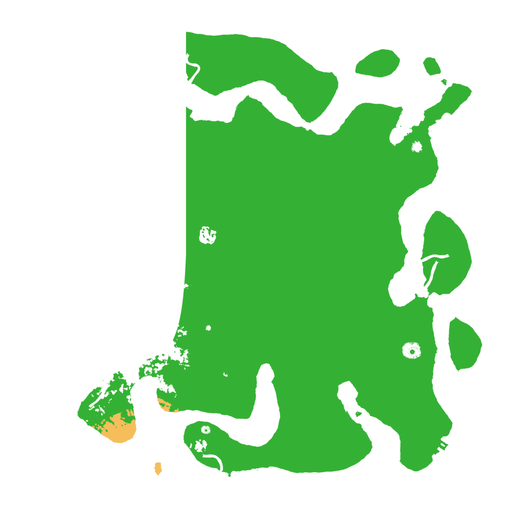 Biome Rust Map: Procedural Map, Size: 4300, Seed: 7145