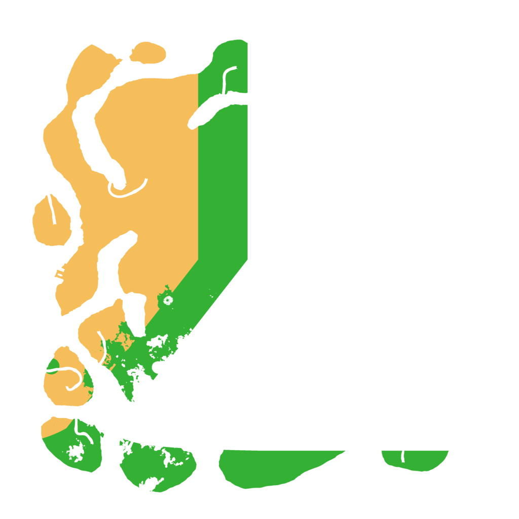 Biome Rust Map: Procedural Map, Size: 4250, Seed: 3869