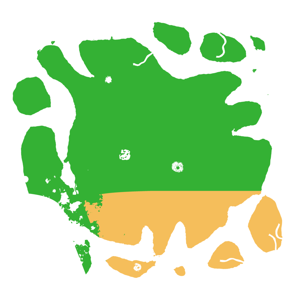 Biome Rust Map: Procedural Map, Size: 4000, Seed: 514561