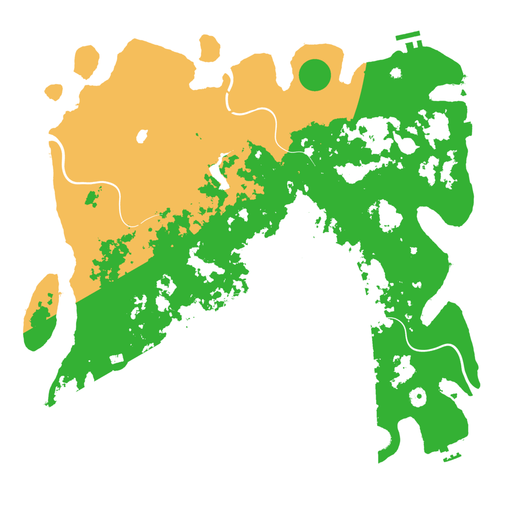 Biome Rust Map: Procedural Map, Size: 4250, Seed: 1488806533