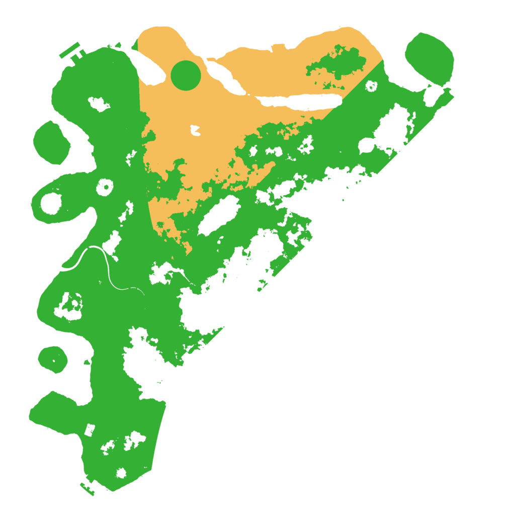 Biome Rust Map: Procedural Map, Size: 4500, Seed: 782272487