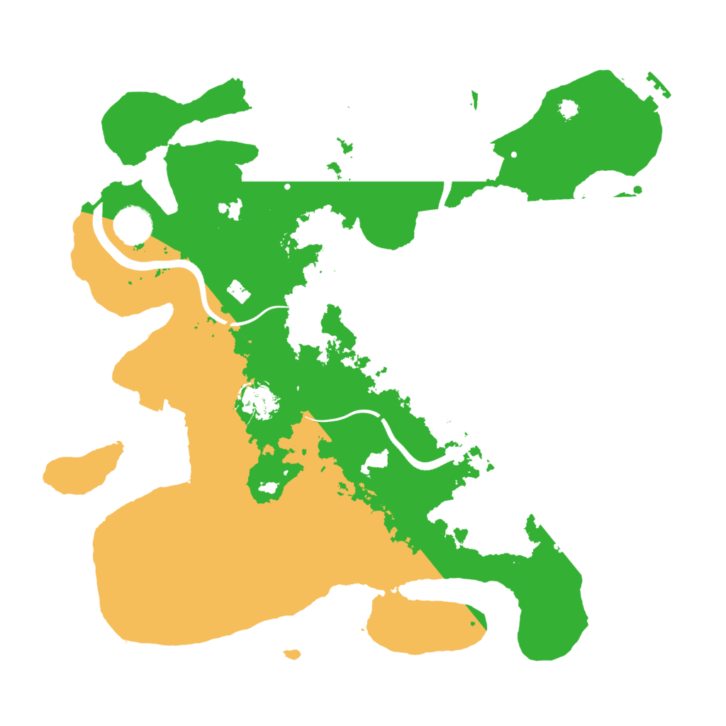 Biome Rust Map: Procedural Map, Size: 3450, Seed: 1337