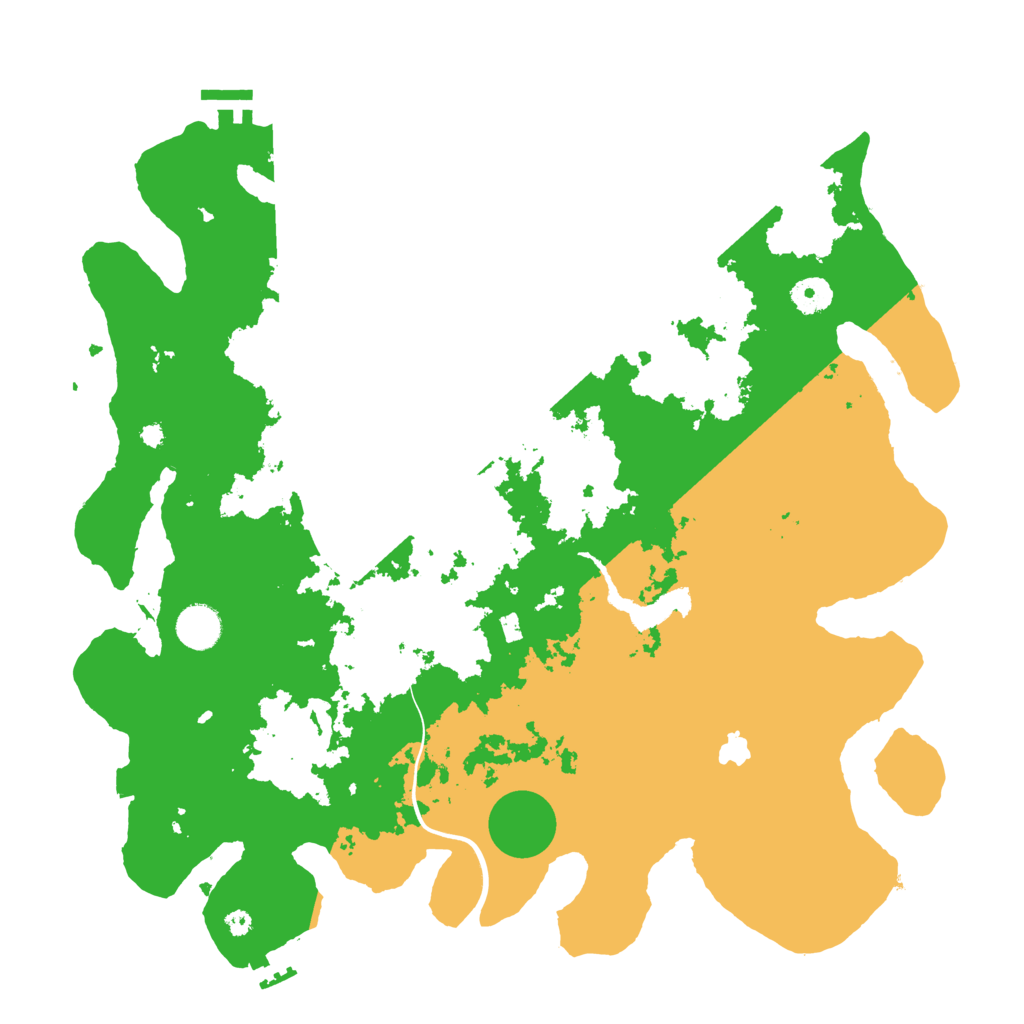 Biome Rust Map: Procedural Map, Size: 4000, Seed: 701066863