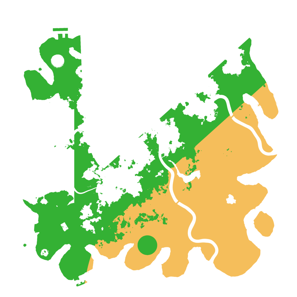 Biome Rust Map: Procedural Map, Size: 4000, Seed: 701066863