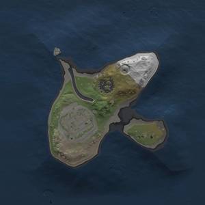 Thumbnail Rust Map: Procedural Map, Size: 1300, Seed: 1300, 3 Monuments