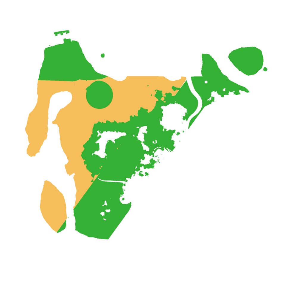 Biome Rust Map: Procedural Map, Size: 3000, Seed: 1122845883