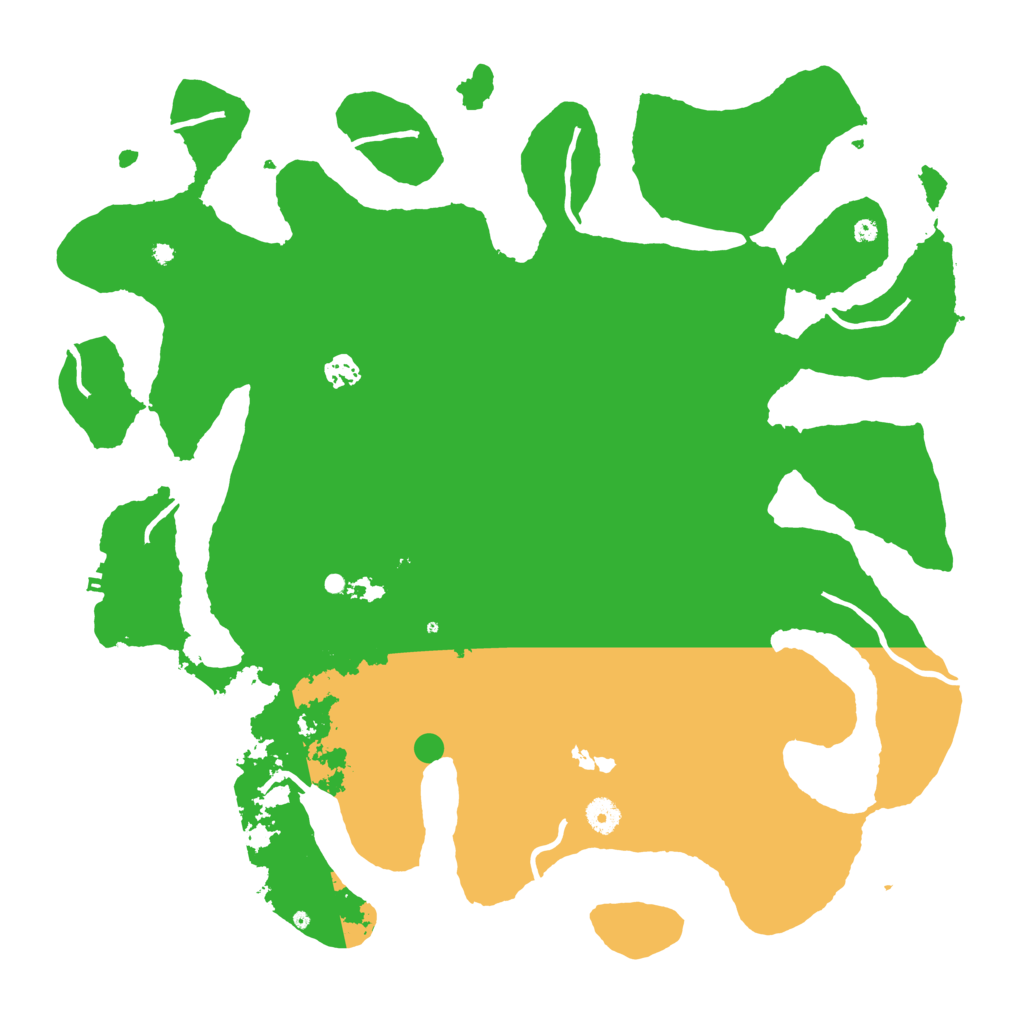 Biome Rust Map: Procedural Map, Size: 4500, Seed: 9853