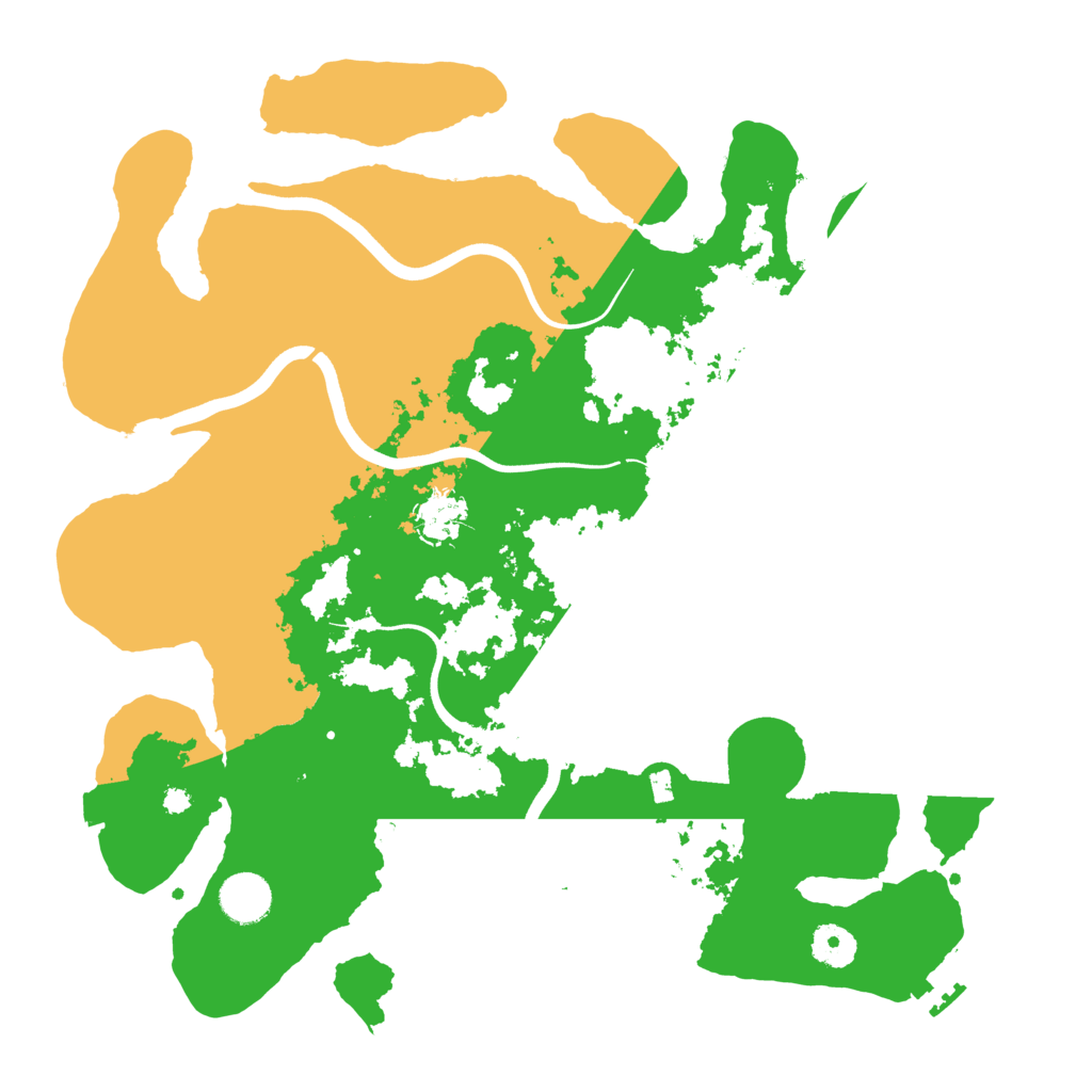 Biome Rust Map: Procedural Map, Size: 3750, Seed: 1522834079
