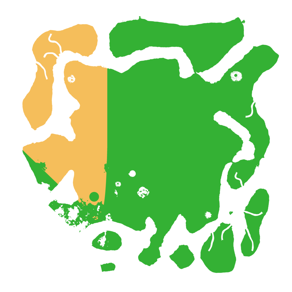 Biome Rust Map: Procedural Map, Size: 4000, Seed: 2255