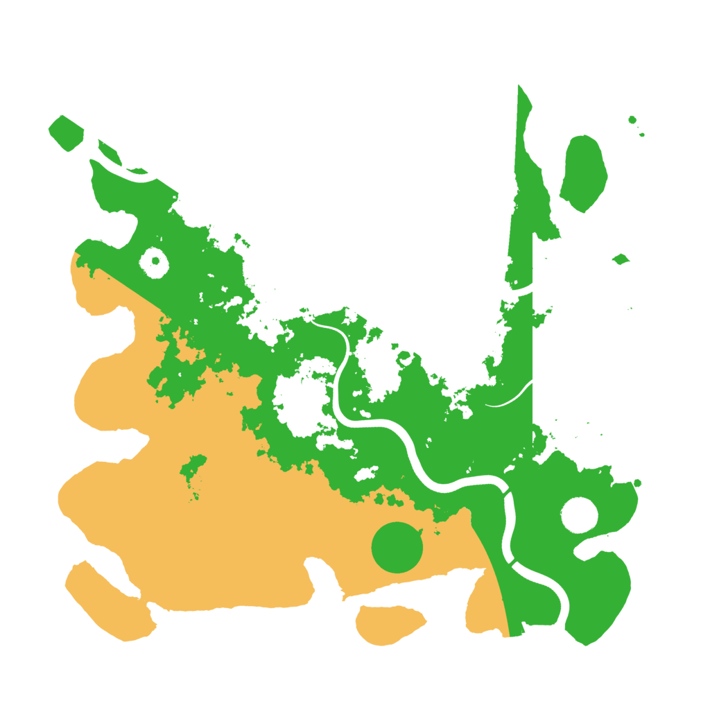 Biome Rust Map: Procedural Map, Size: 3650, Seed: 758781749