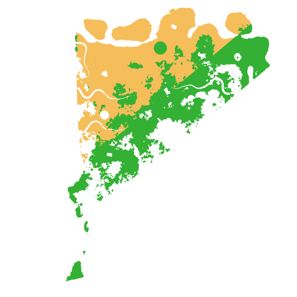 Biome Rust Map: Procedural Map, Size: 6000, Seed: 1525268143