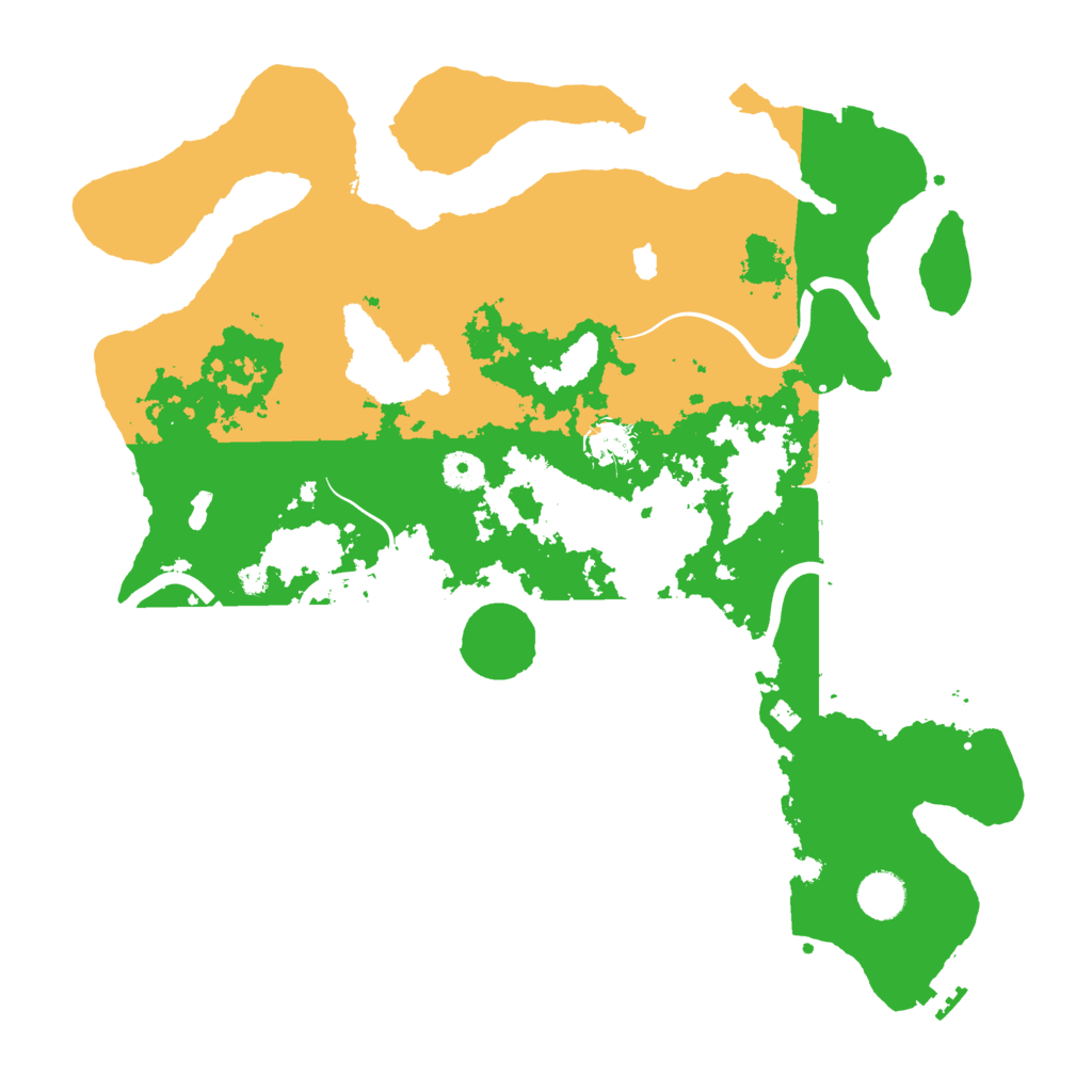 Biome Rust Map: Procedural Map, Size: 4000, Seed: 73755728