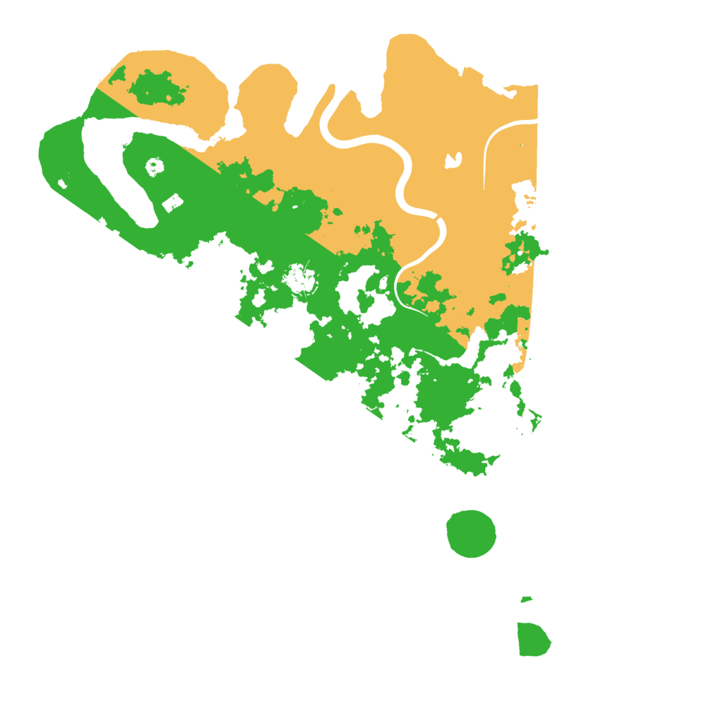 Biome Rust Map: Procedural Map, Size: 4000, Seed: 1804691407