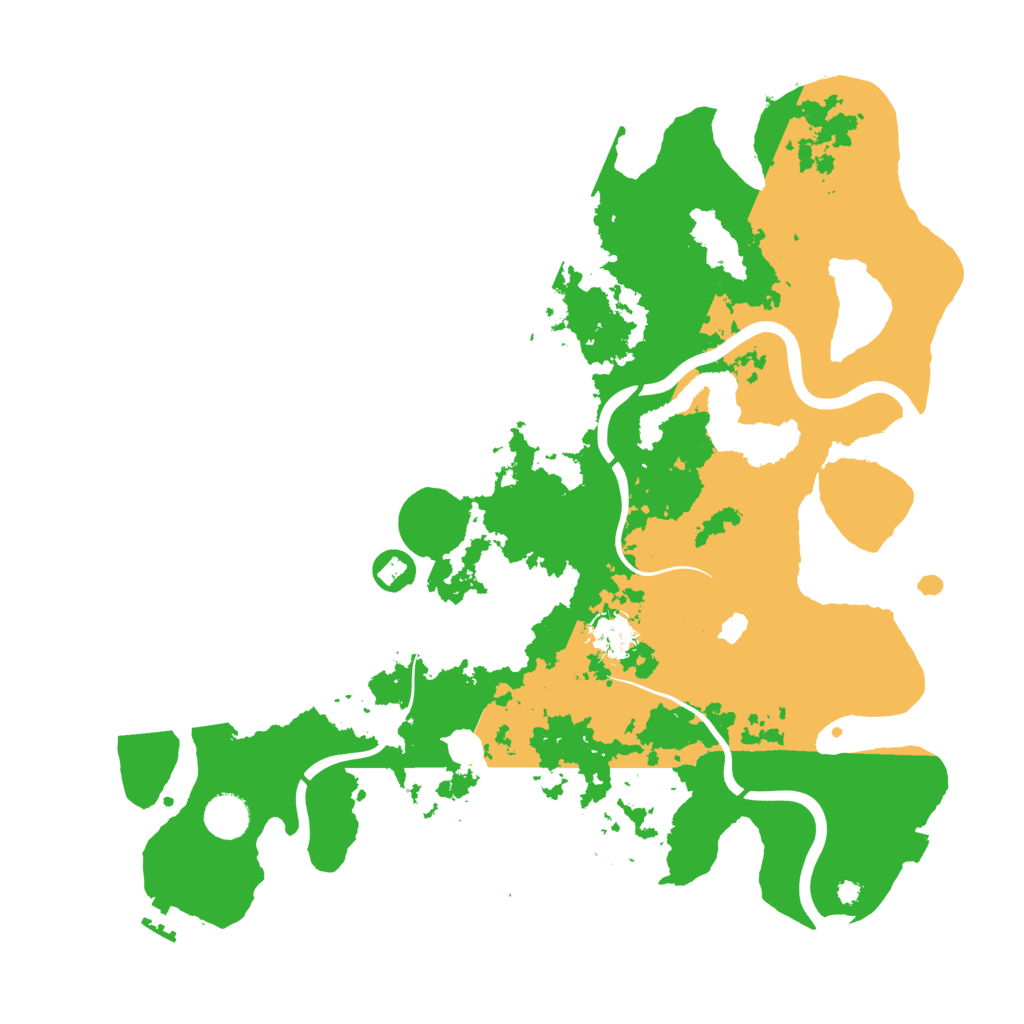 Biome Rust Map: Procedural Map, Size: 4000, Seed: 56665471