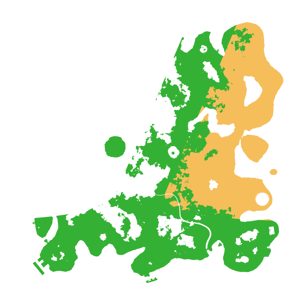 Biome Rust Map: Procedural Map, Size: 4000, Seed: 56665471