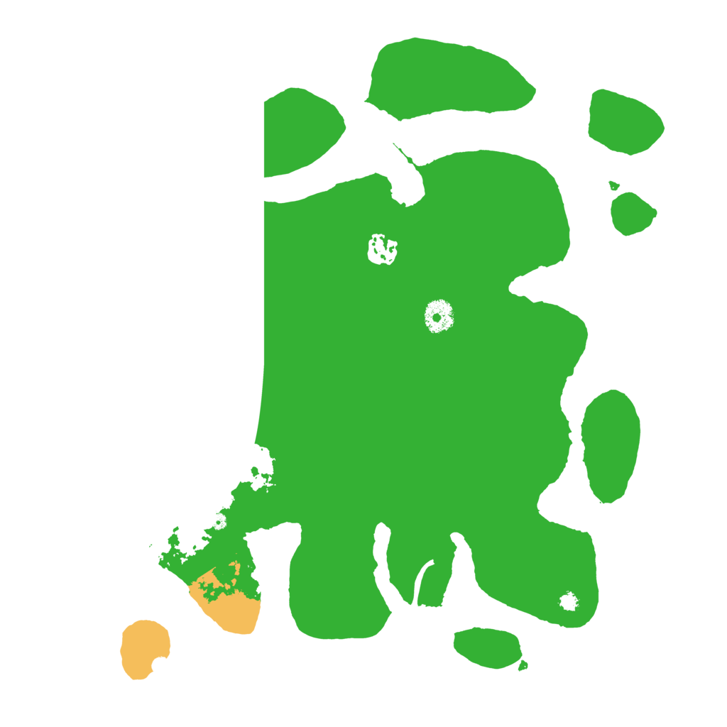 Biome Rust Map: Procedural Map, Size: 3500, Seed: 748034675