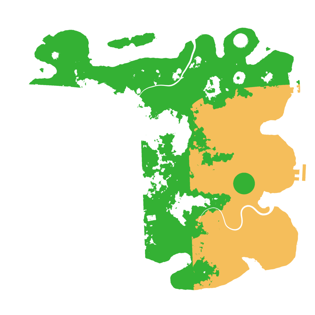 Biome Rust Map: Procedural Map, Size: 3850, Seed: 515361812