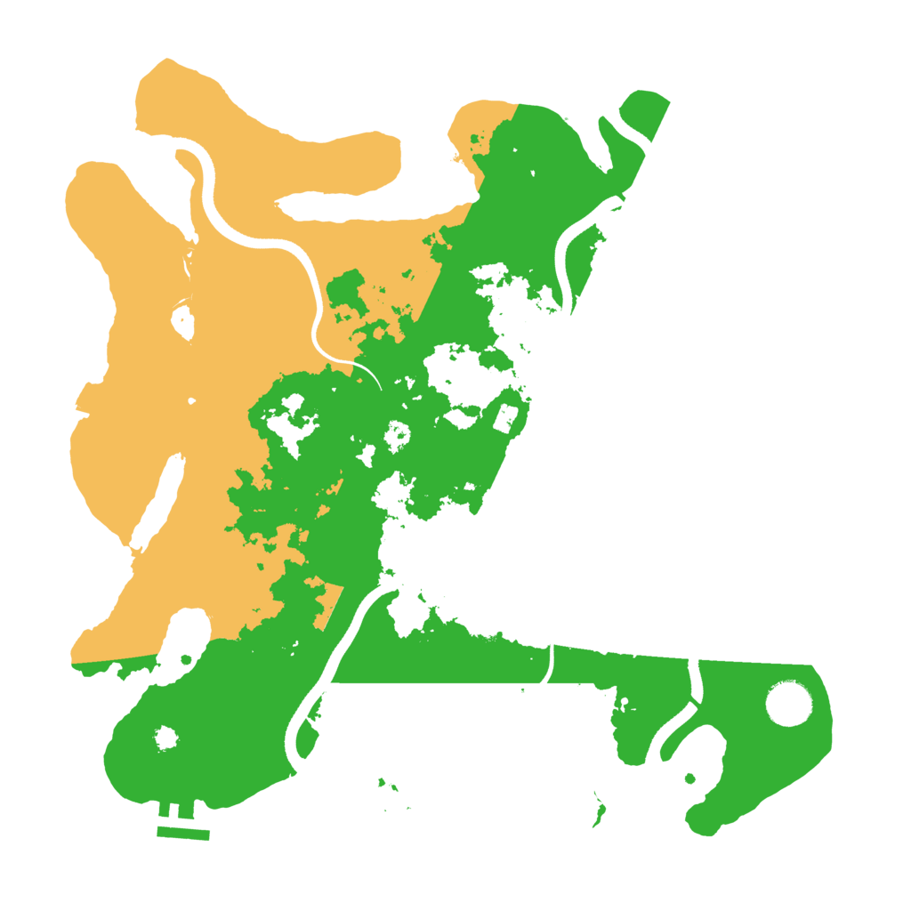 Biome Rust Map: Procedural Map, Size: 3510, Seed: 1437693832