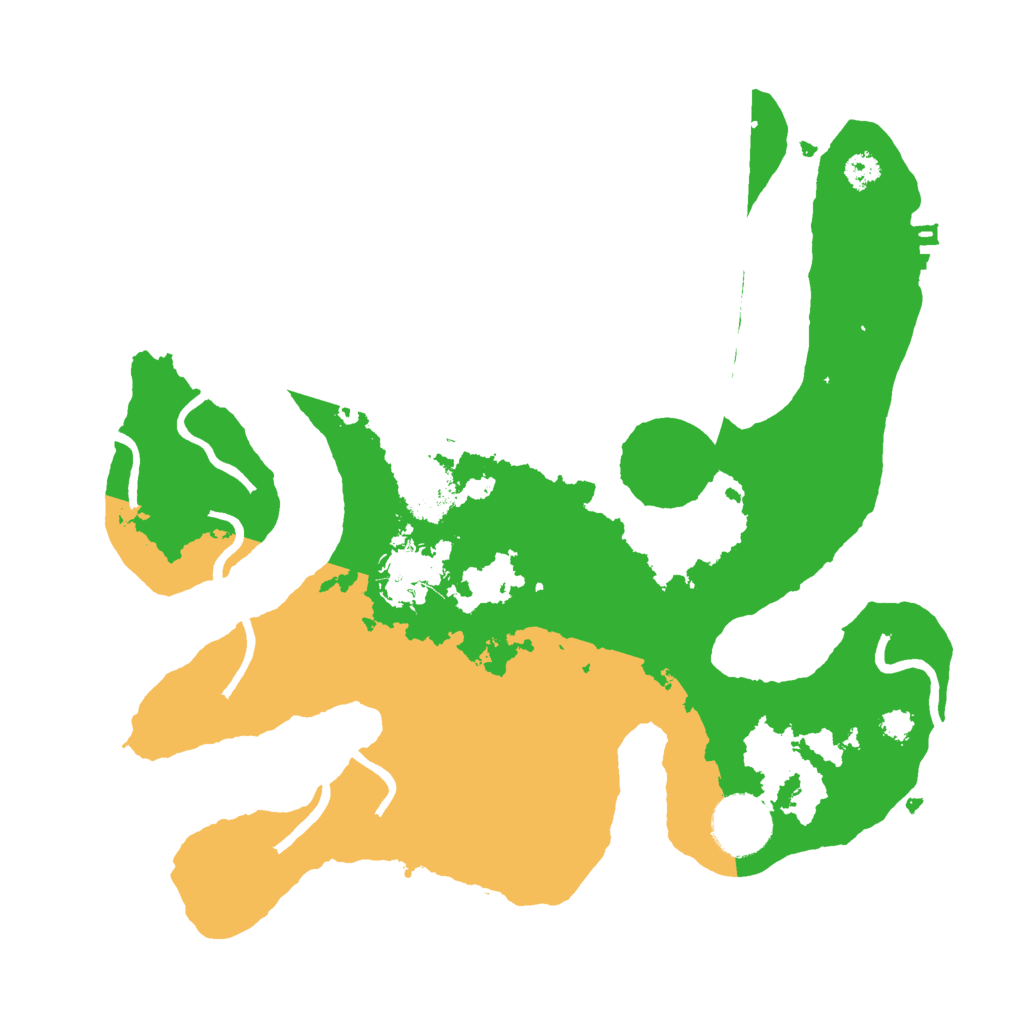 Biome Rust Map: Procedural Map, Size: 3000, Seed: 234070299