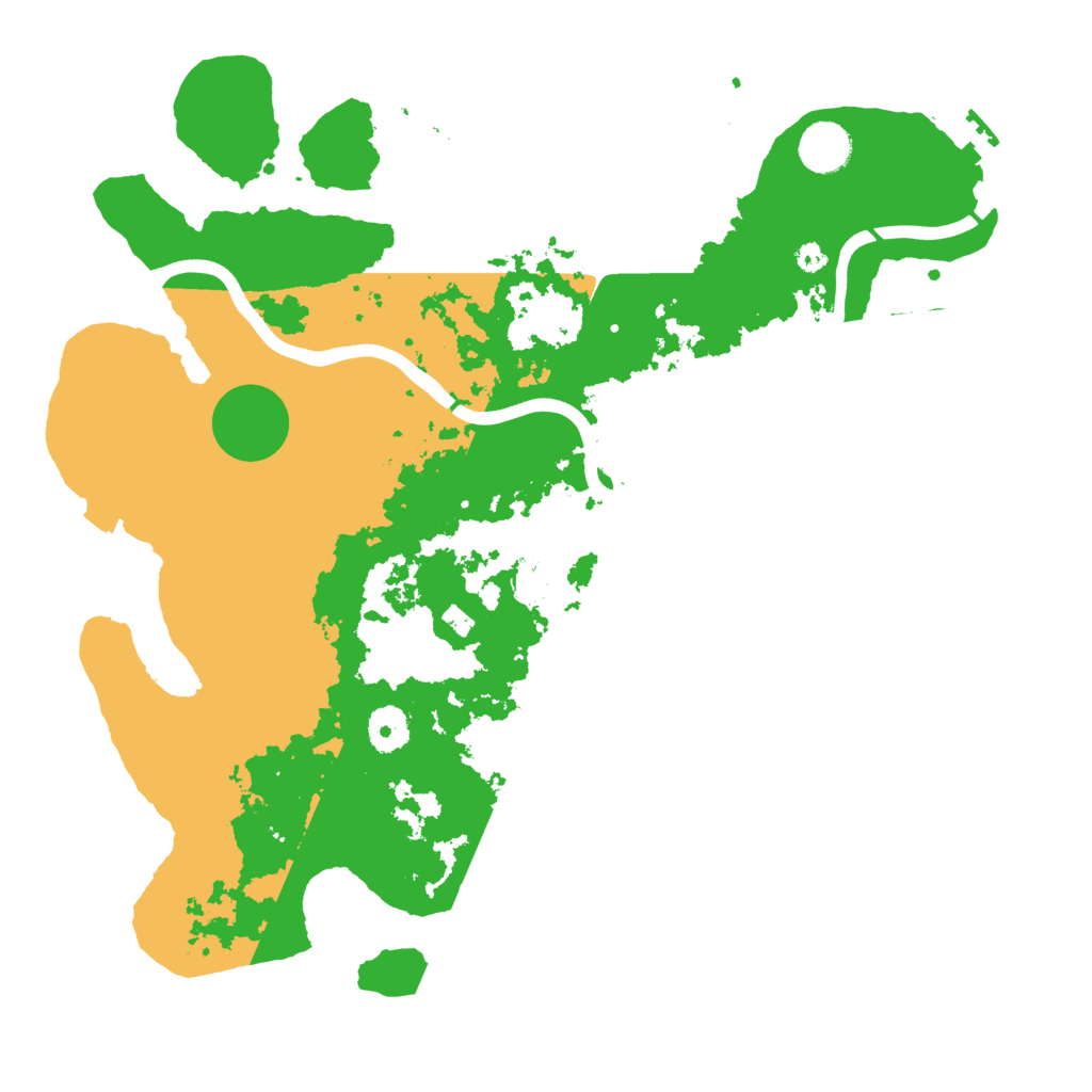 Biome Rust Map: Procedural Map, Size: 3750, Seed: 2030249050