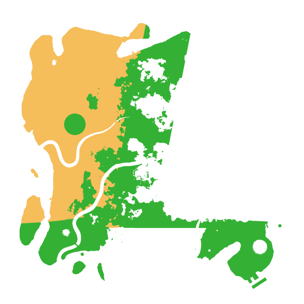 Biome Rust Map: Procedural Map, Size: 3750, Seed: 300217836