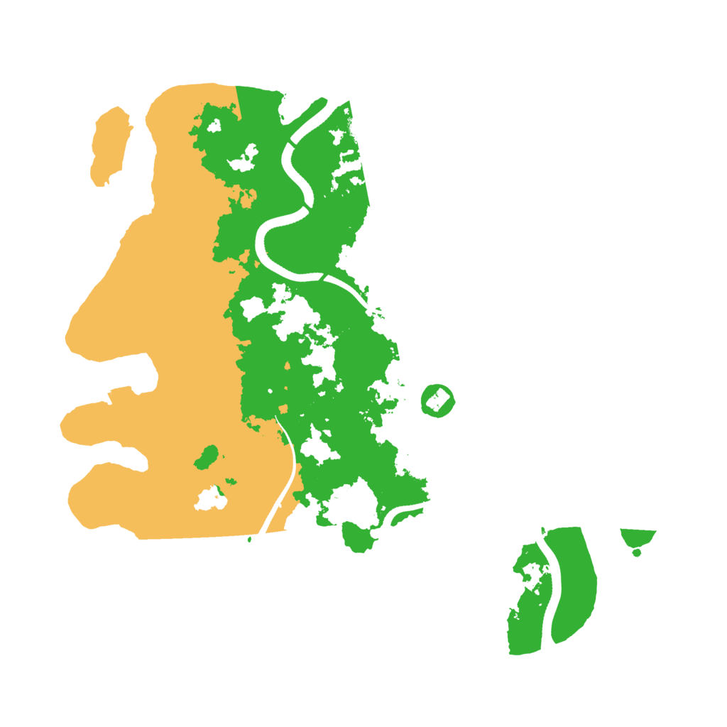 Biome Rust Map: Procedural Map, Size: 3500, Seed: 1701253767
