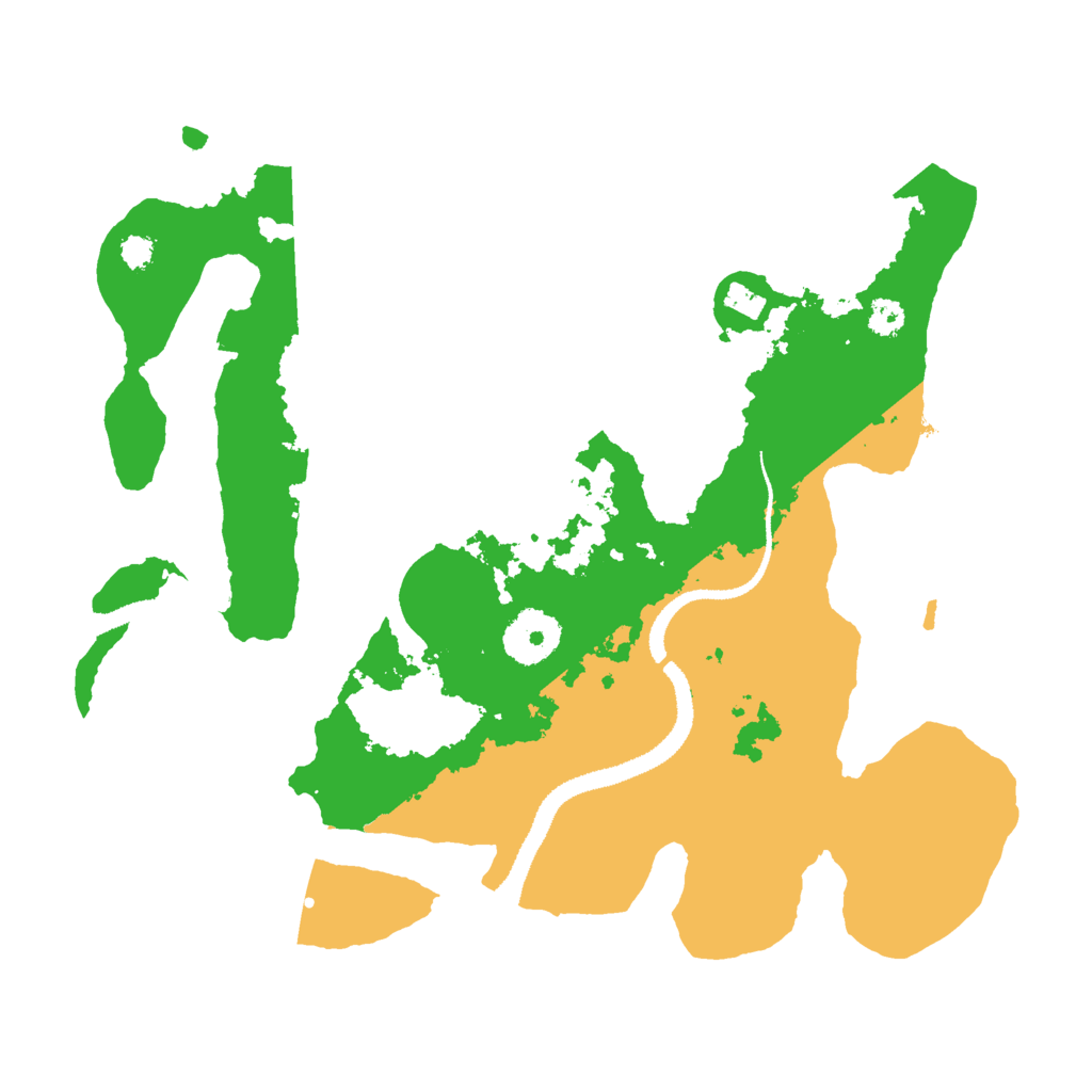 Biome Rust Map: Procedural Map, Size: 3000, Seed: 1293