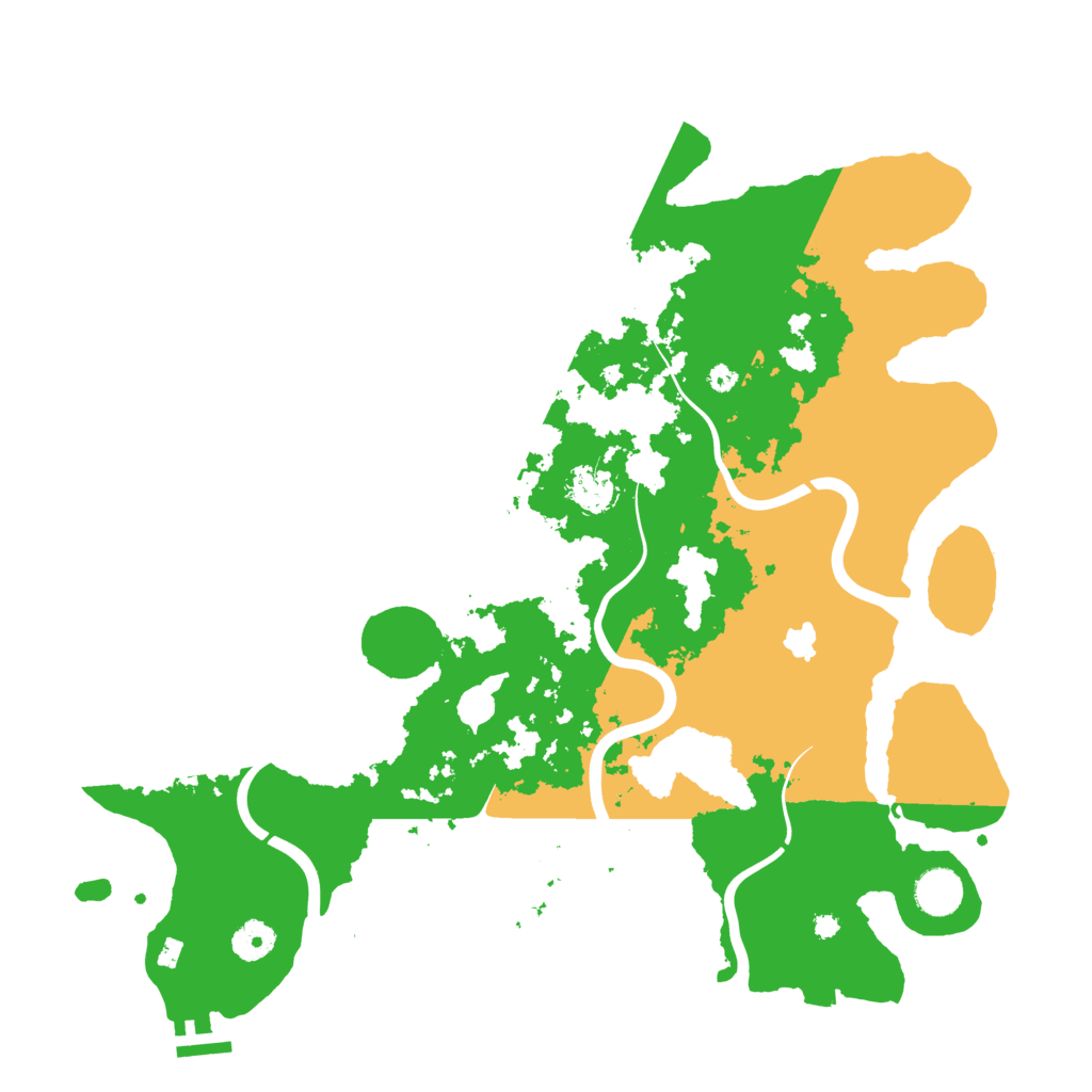 Biome Rust Map: Procedural Map, Size: 4000, Seed: 30112020