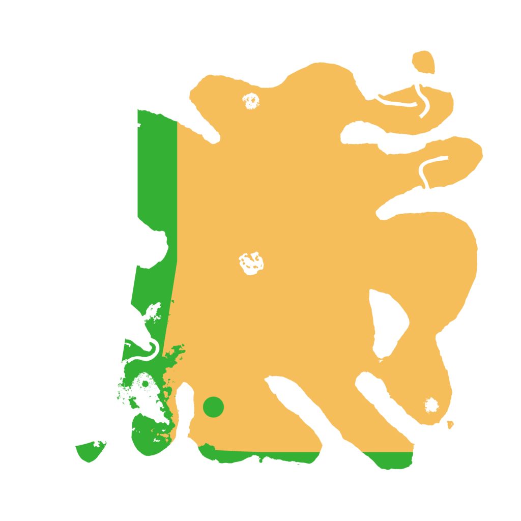 Biome Rust Map: Procedural Map, Size: 3300, Seed: 159903966