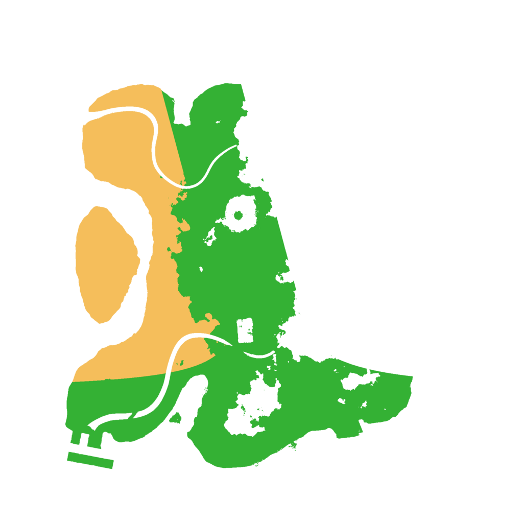 Biome Rust Map: Procedural Map, Size: 2300, Seed: 8906785