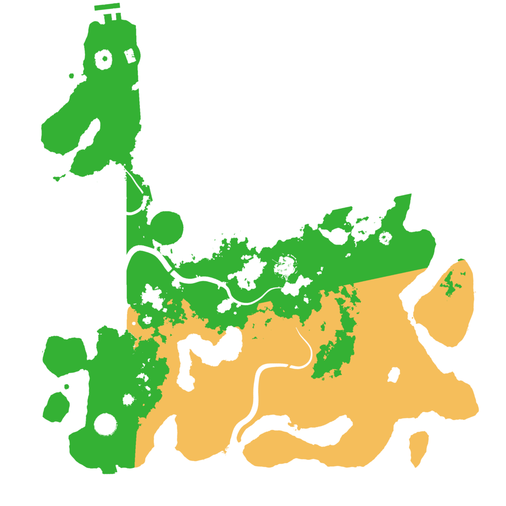 Biome Rust Map: Procedural Map, Size: 4000, Seed: 74731