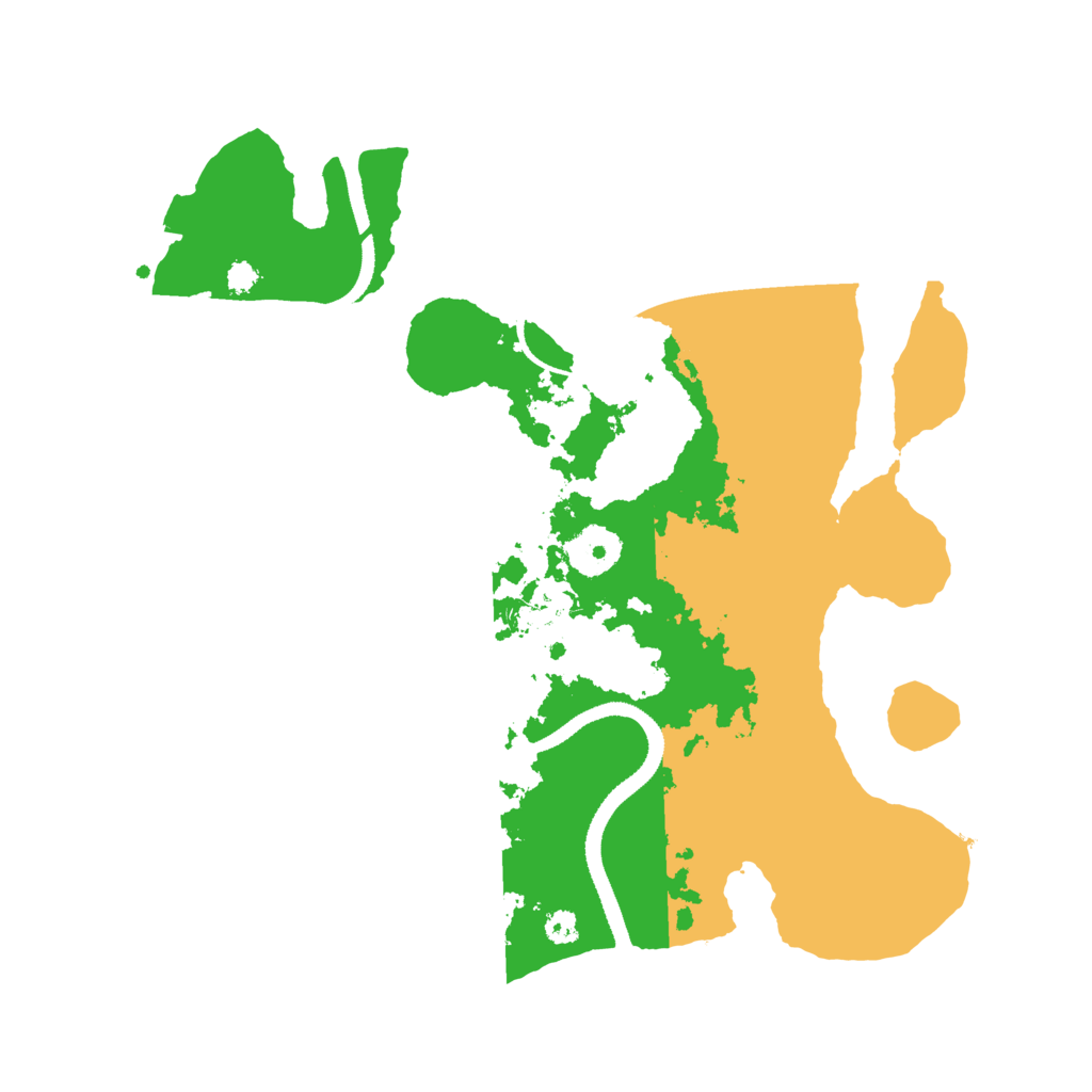 Biome Rust Map: Procedural Map, Size: 3250, Seed: 160798