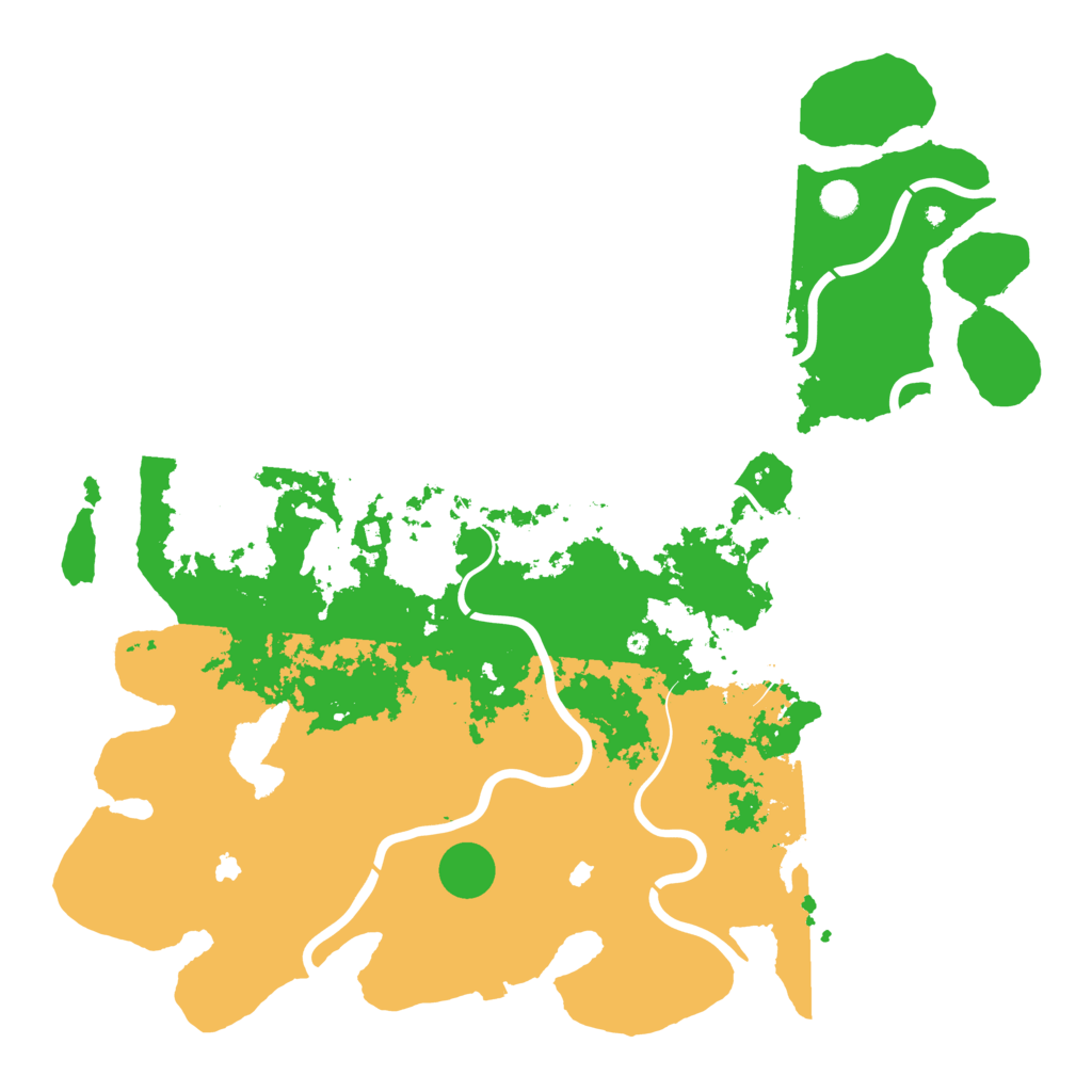 Biome Rust Map: Procedural Map, Size: 5120, Seed: 181323174