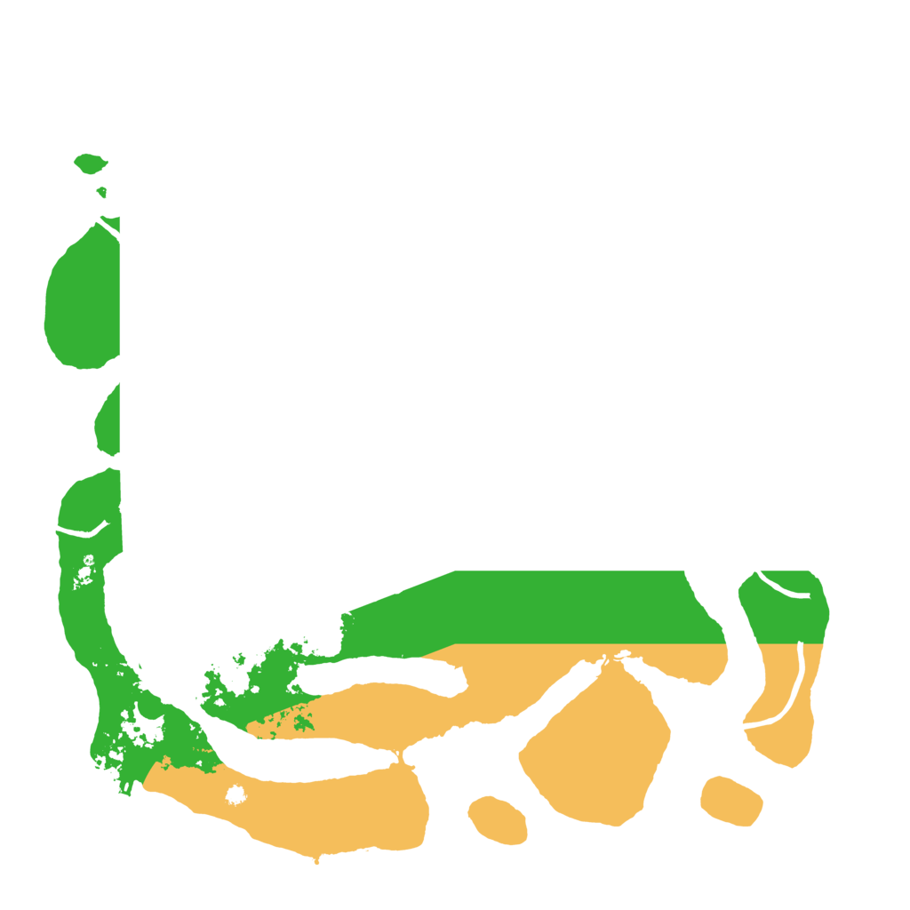 Biome Rust Map: Procedural Map, Size: 4200, Seed: 605284339