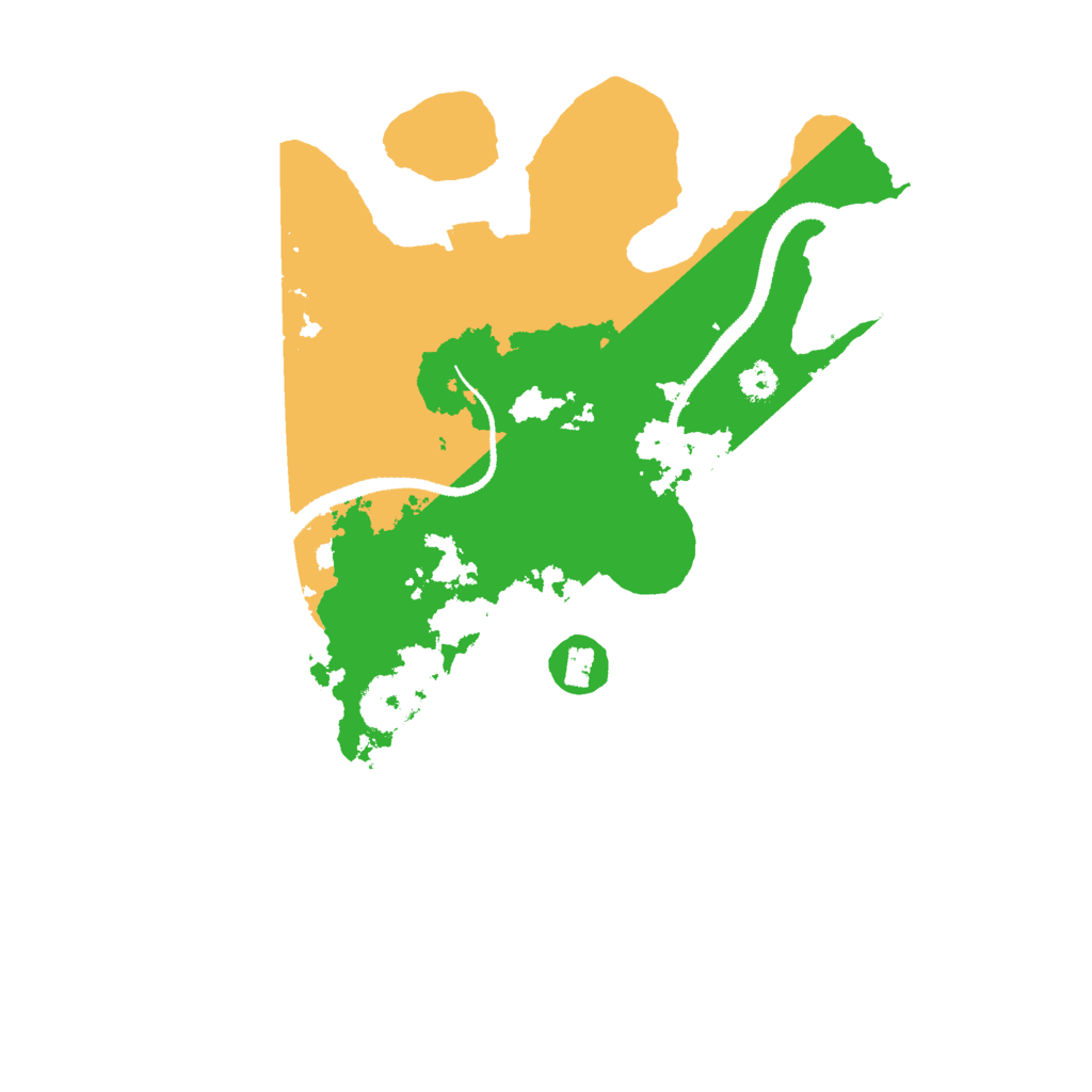 Biome Rust Map: Procedural Map, Size: 3000, Seed: 310251005