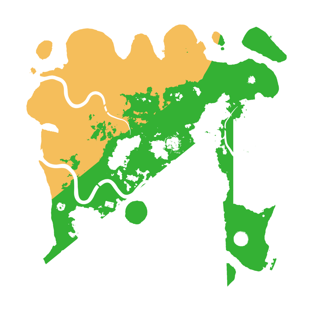 Biome Rust Map: Procedural Map, Size: 3750, Seed: 1398870053