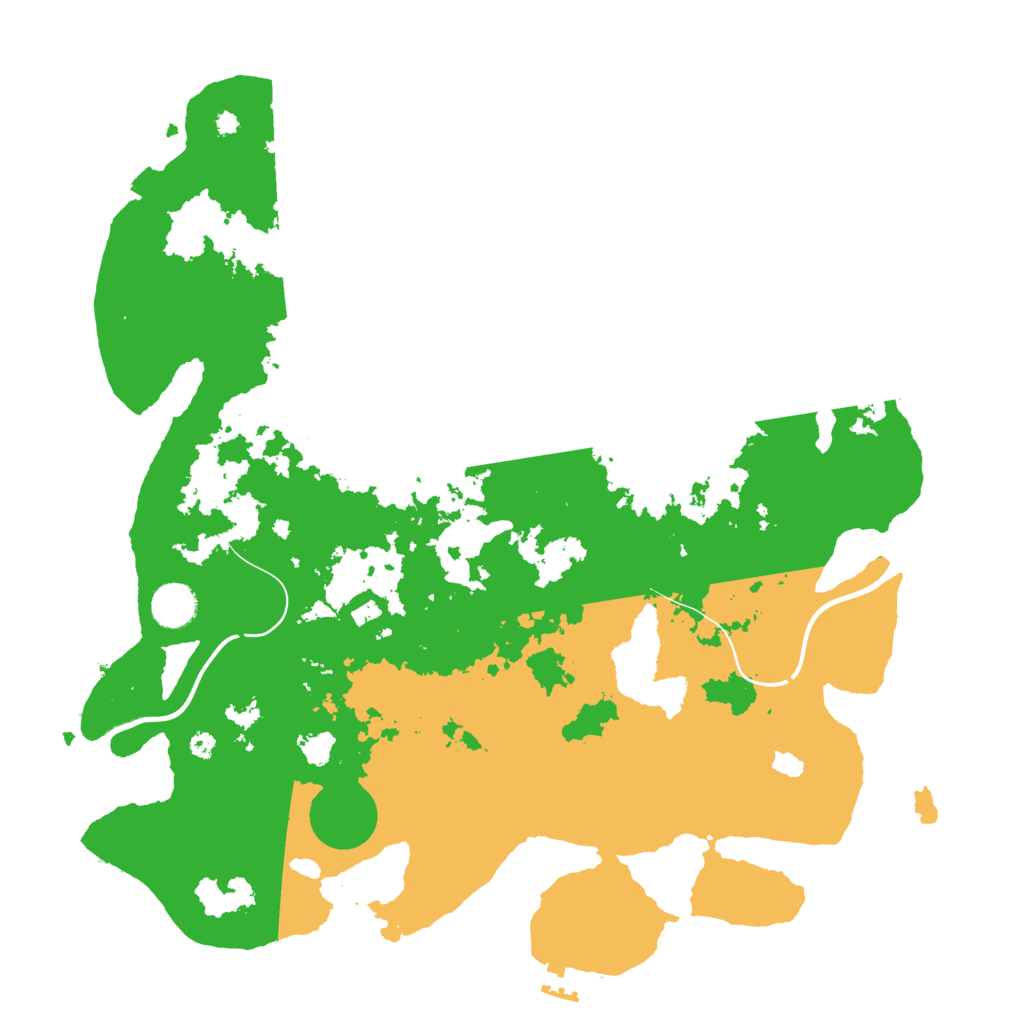 Biome Rust Map: Procedural Map, Size: 4000, Seed: 12072020