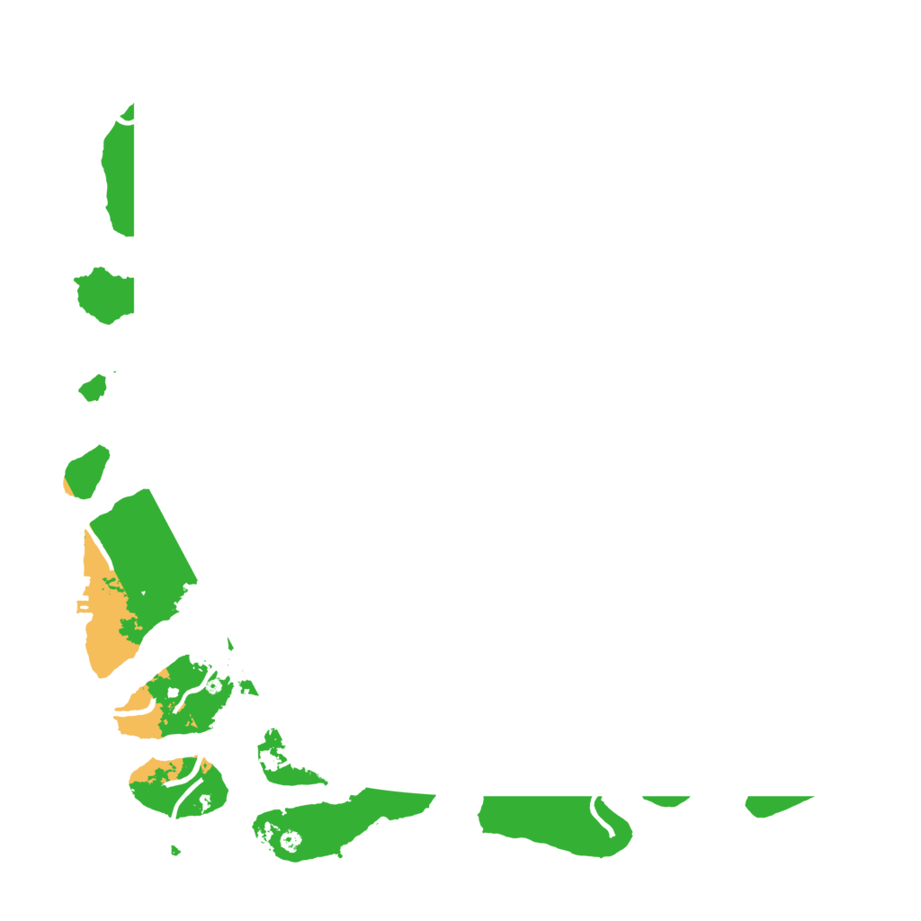 Biome Rust Map: Procedural Map, Size: 4500, Seed: 1588929614