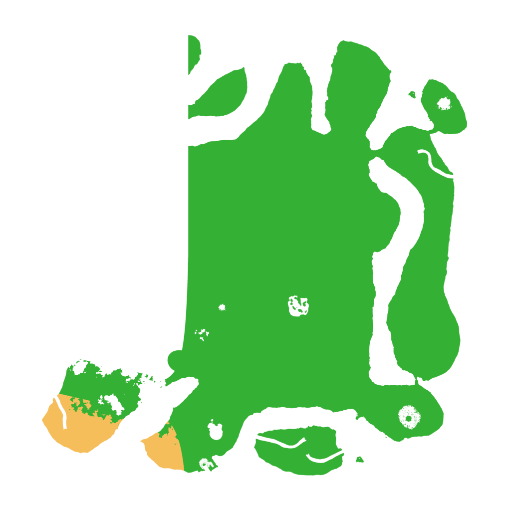 Biome Rust Map: Procedural Map, Size: 3500, Seed: 1733453604