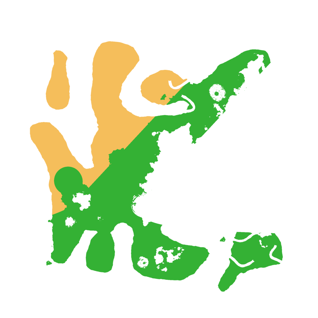 Biome Rust Map: Procedural Map, Size: 3000, Seed: 619563679