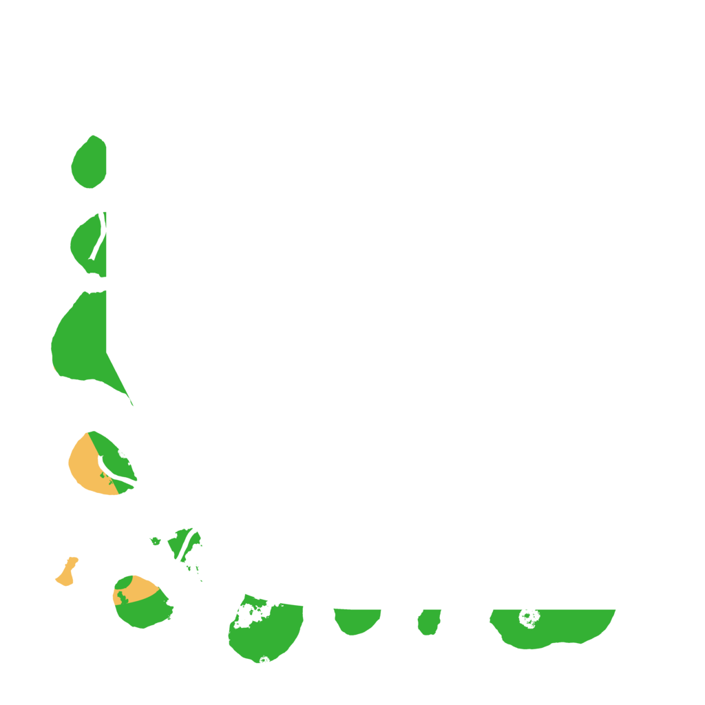 Biome Rust Map: Procedural Map, Size: 3500, Seed: 47564