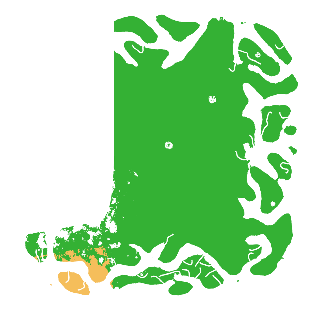 Biome Rust Map: Procedural Map, Size: 6000, Seed: 5624