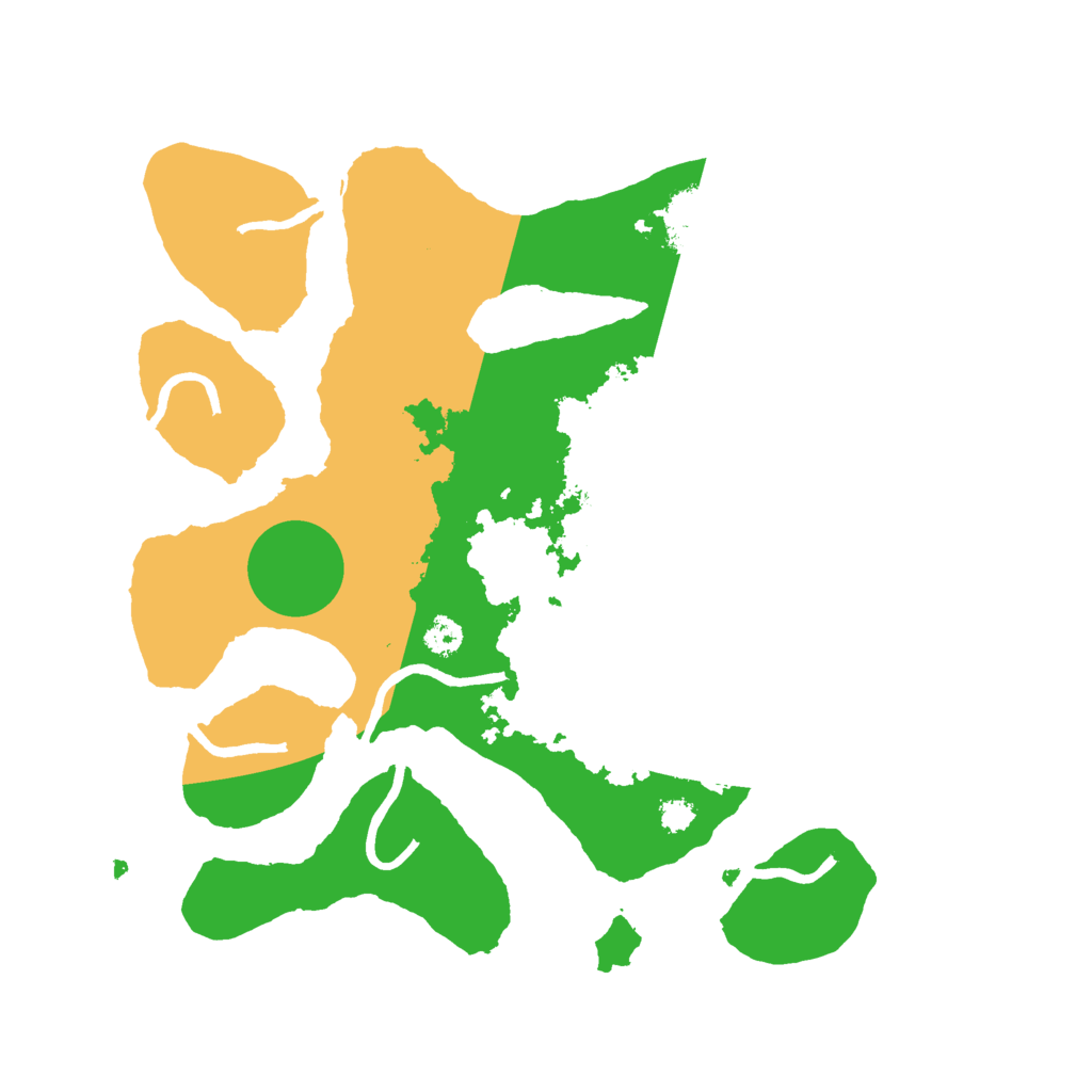 Biome Rust Map: Procedural Map, Size: 3000, Seed: 874